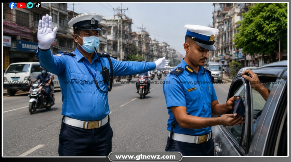 इन्स्पेक्टर दिपेन्द्र श्रेष्ठको नेतृत्वमा वीरगञ्जको ट्राफिक व्यवस्थापनमा सुधार